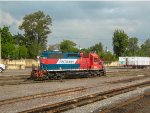 FXE SD40-2 Locomotive in the yard